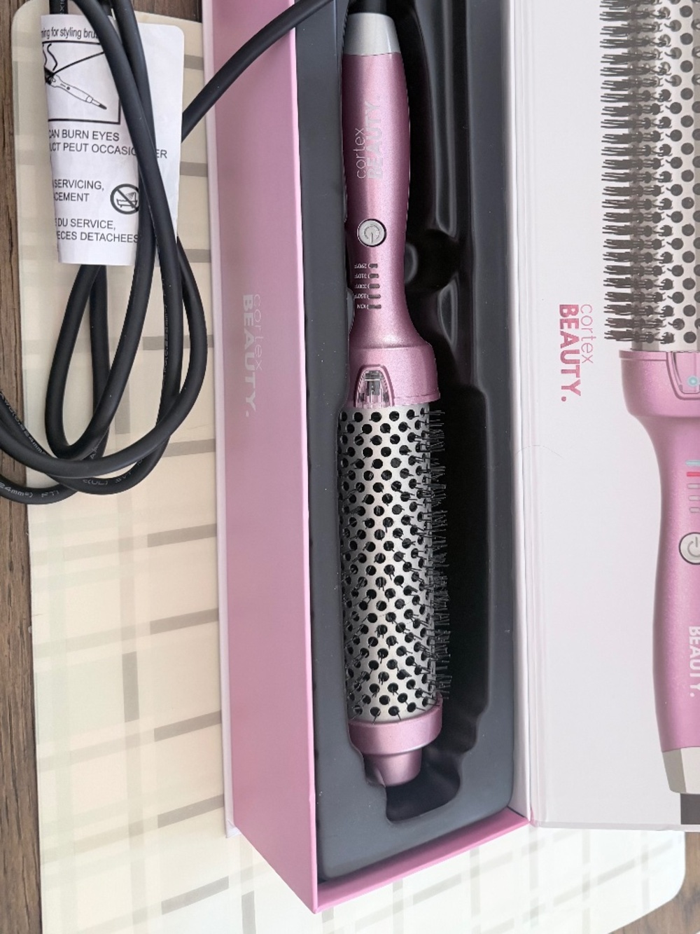 Extra long 1.5" Curling Brush